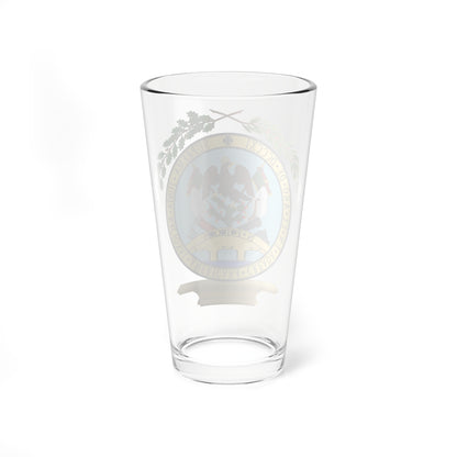 Sello de la Junta Nacional de Zitácuaro (Mexico) (Coat of Arms) Pint Glass 16oz