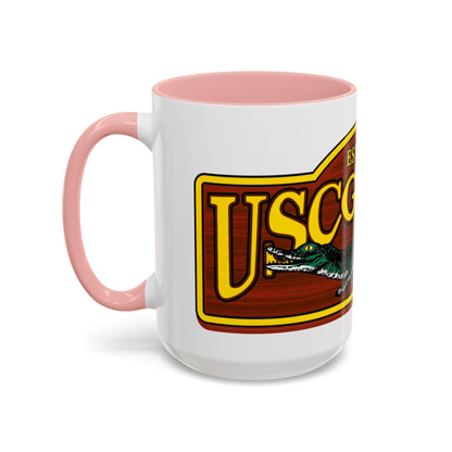 USCGC Axe (U.S. Coast Guard) Accent Coffee Mug
