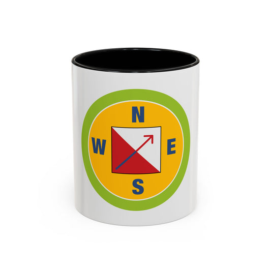 Orienteering (Boy Scout Merit Badge) Accent Coffee Mug