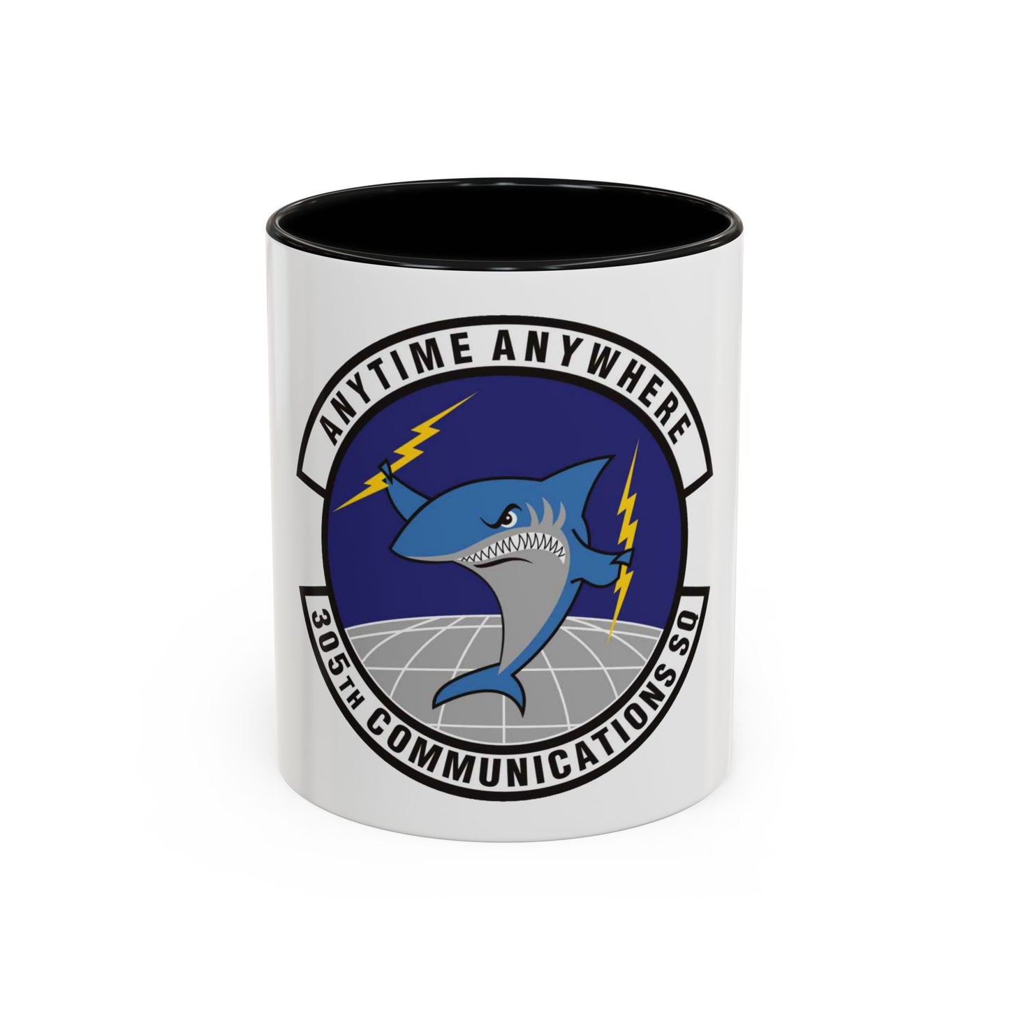 305th Communications Squadron (U.S. Air Force) Accent Coffee Mug
