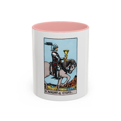 The Knight of Cups (Tarot Card) Accent Coffee Mug