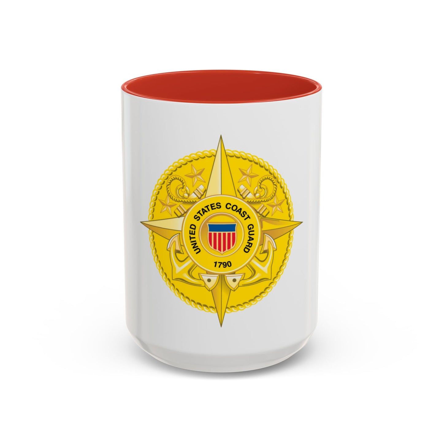Commandant Staff (U.S. Coast Guard) Accent Coffee Mug