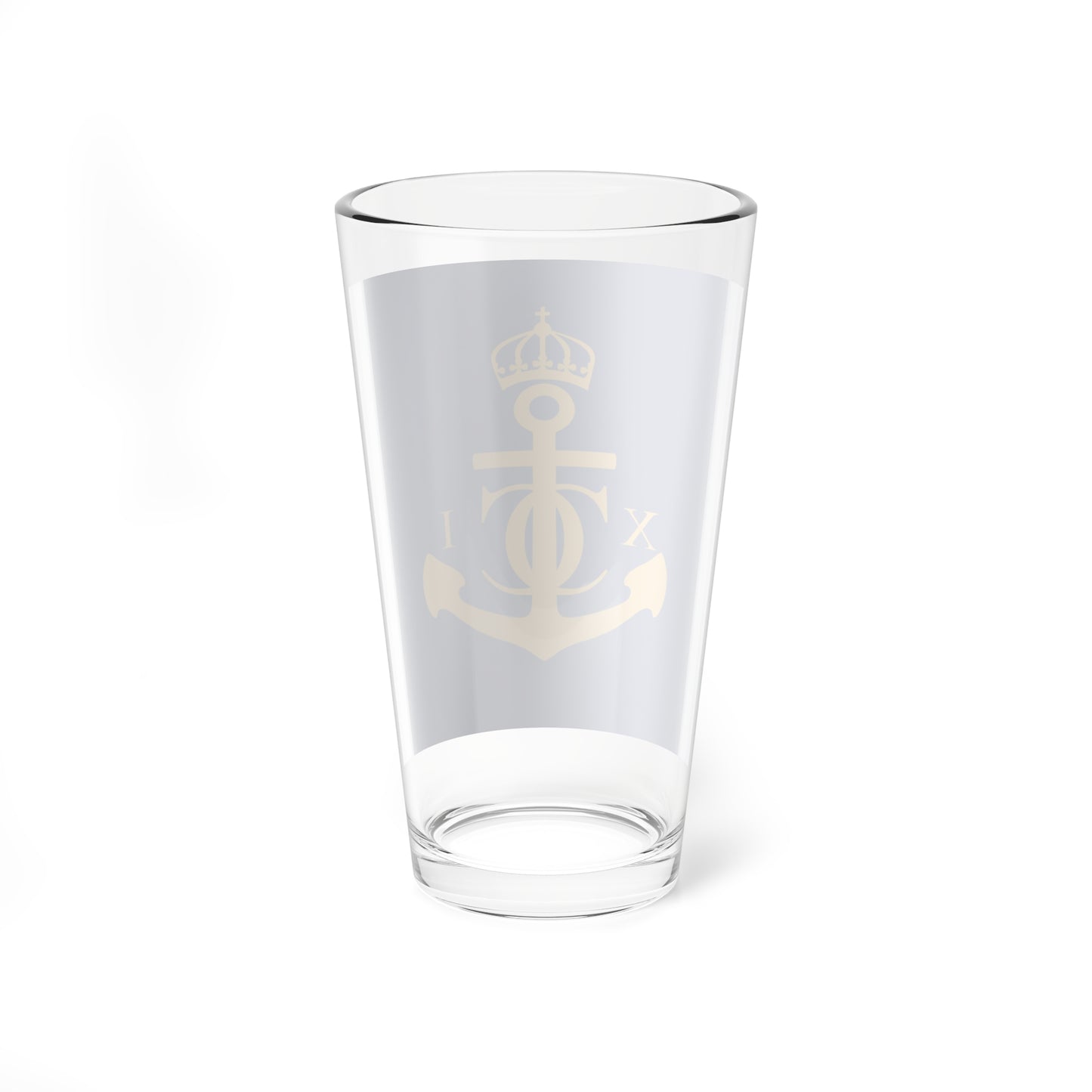 Flag of Karlskrona (Sweden) Pint Glass 16oz