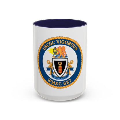 USCGC Vigorous WMEC 627 (U.S. Coast Guard) Accent Coffee Mug