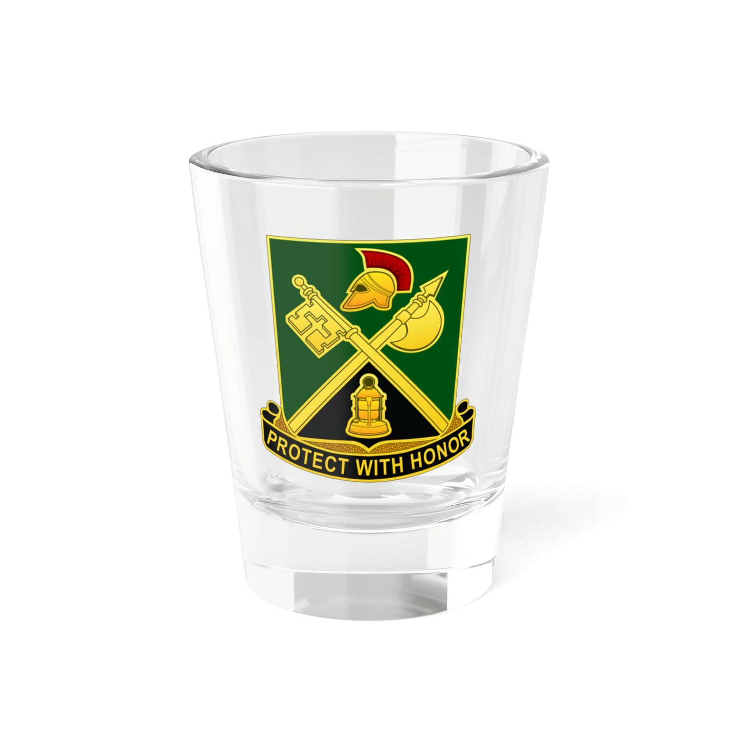 143 Military Police Battalion CAANG (U.S. Army) Shot Glass 1.5oz