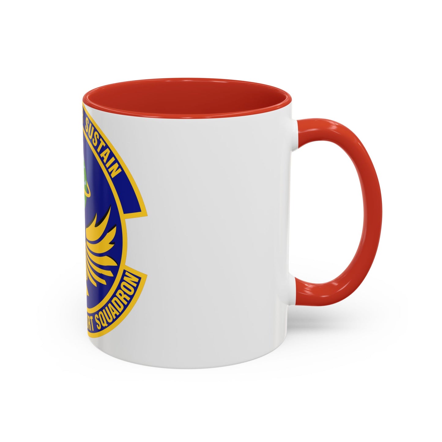 66th Force Support Squadron (U.S. Air Force) Accent Coffee Mug