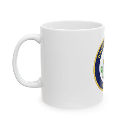 USCG Stratton WMSL 752 (U.S. Coast Guard) White Coffee Mug