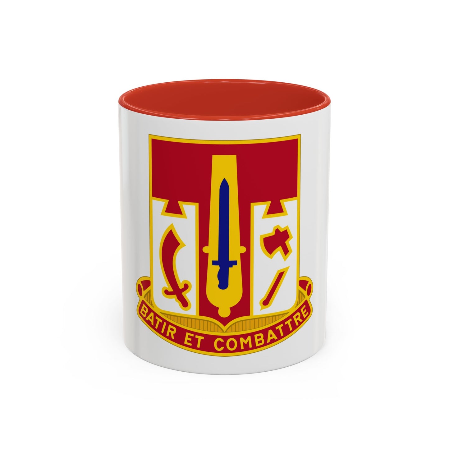 682 Engineer Battalion (U.S. Army) Accent Coffee Mug