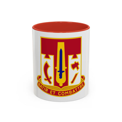 682 Engineer Battalion (U.S. Army) Accent Coffee Mug