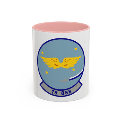 19th Operations Support Squadron (U.S. Air Force) Accent Coffee Mug