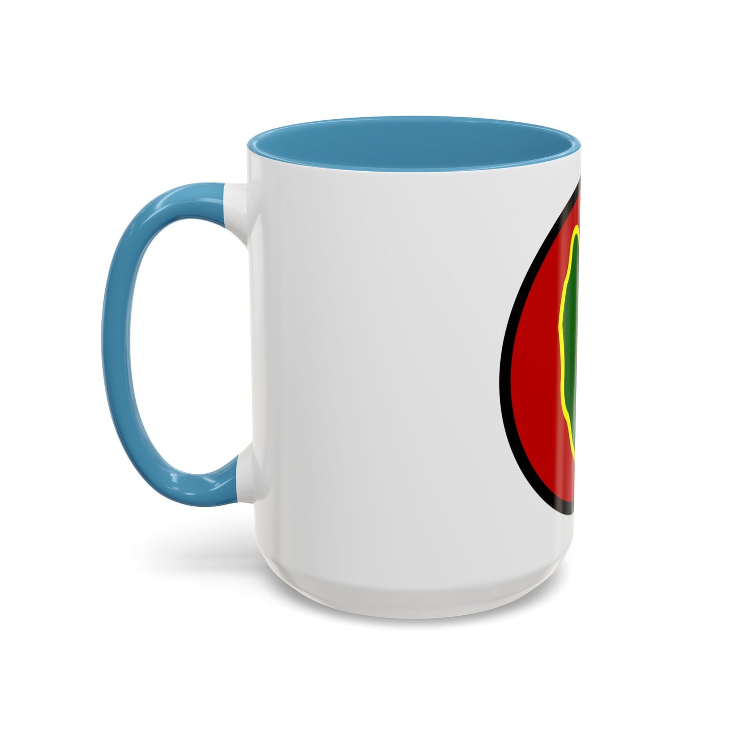 24 Infantry Division SSI (U.S. Army) Accent Coffee Mug