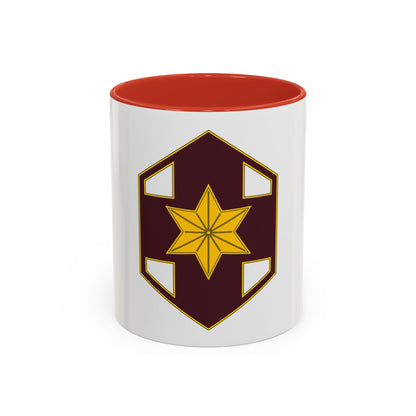 804 Medical Brigade 2 (U.S. Army) Accent Coffee Mug
