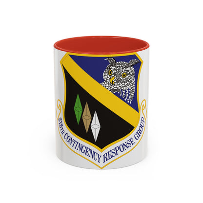 818th Contingency Response Group (U.S. Air Force) Accent Coffee Mug