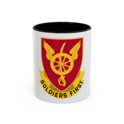 79 Ordnance Battalion Obsolete Insignia (U.S. Army) Accent Coffee Mug