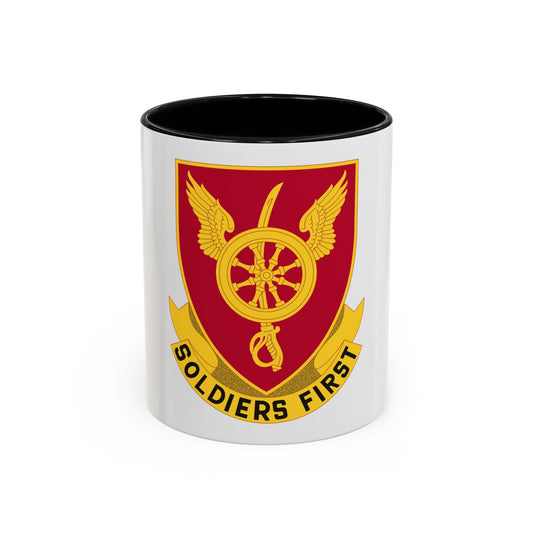 79 Ordnance Battalion Obsolete Insignia (U.S. Army) Accent Coffee Mug