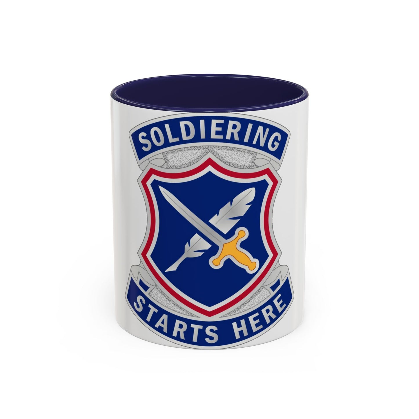 95th Adjutant General Battalion (U.S. Army) Accent Coffee Mug