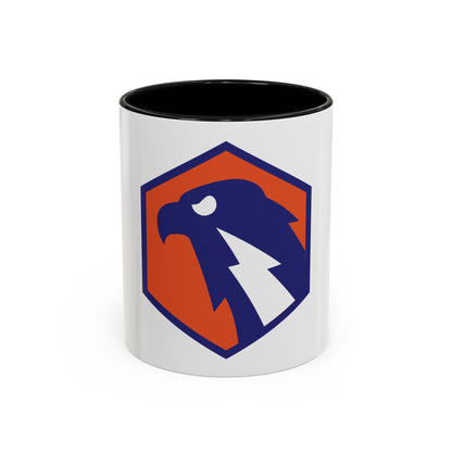 6 Signal Command (U.S. Army) Accent Coffee Mug