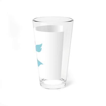 Flag of Kōnosu Saitama (Japan) Pint Glass 16oz