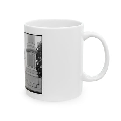 Statue Of Confederate Cannoneer On 3rd Maryland Infantry, U.S.A. & Latrobe's Battery, C.S.A. Monument, Chattanooga, Tennessee (U.S. Civil War) White Coffee Mug