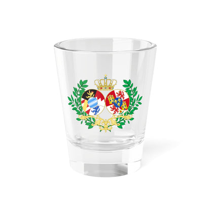 Coat of arms of Infanta Paz of Spain in Bavaria (Germany) (Coat of Arms) Shot Glass 1.5oz
