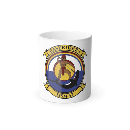 HSM 37 Helicopter Maritime Strike Squadron 37 (U.S. Navy) Color Changing Mug 11oz
