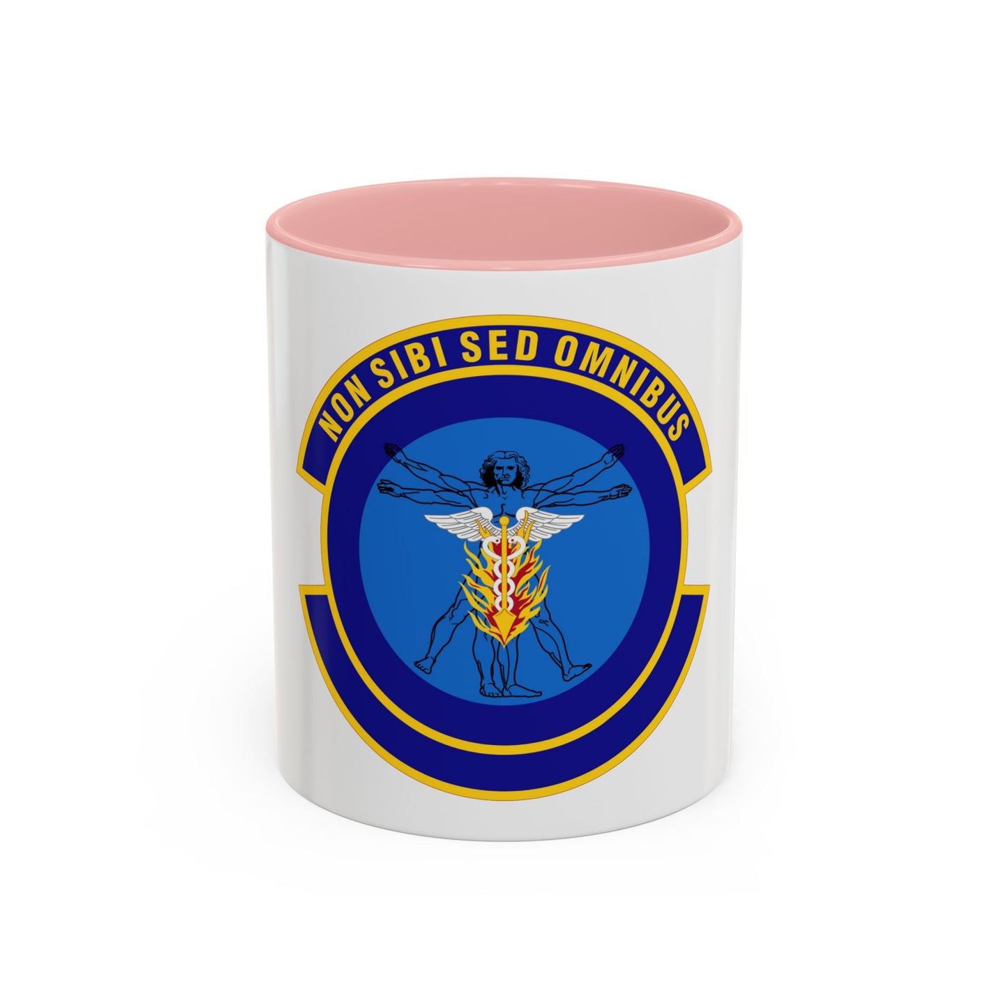 97 Operational Medical Readiness Squadron AETC (U.S. Air Force) Accent Coffee Mug