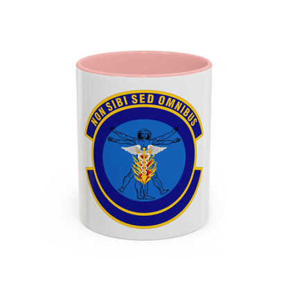 97 Operational Medical Readiness Squadron AETC (U.S. Air Force) Accent Coffee Mug