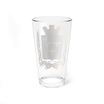Coat of arms of Zduńska Wola 1869 (Russia) (Coat of Arms) Pint Glass 16oz