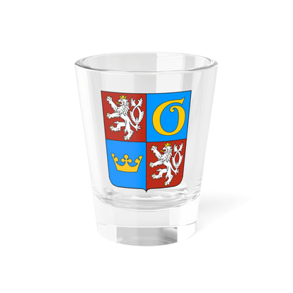 Hradec Kralove Region CoA CZ (Czech Republic) (Coat of Arms) Shot Glass 1.5oz