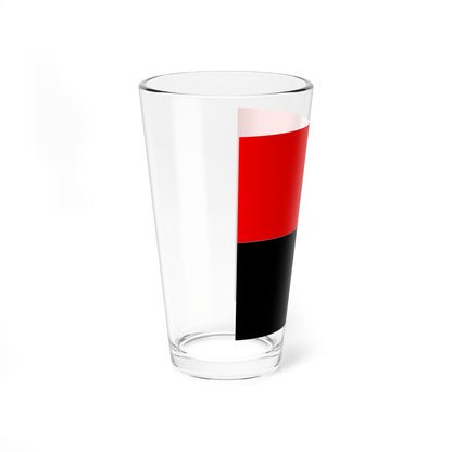 Berne war flag (Switzerland) Pint Glass 16oz