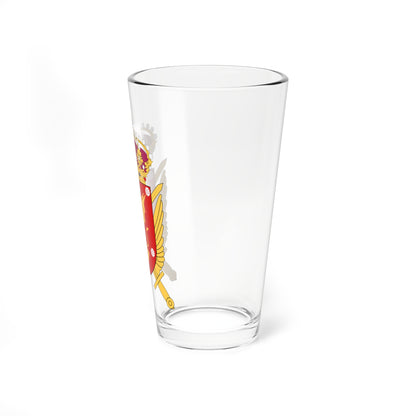 Östgöta helikopterskvadron vapen (Sweden) (Coat of Arms) Pint Glass 16oz