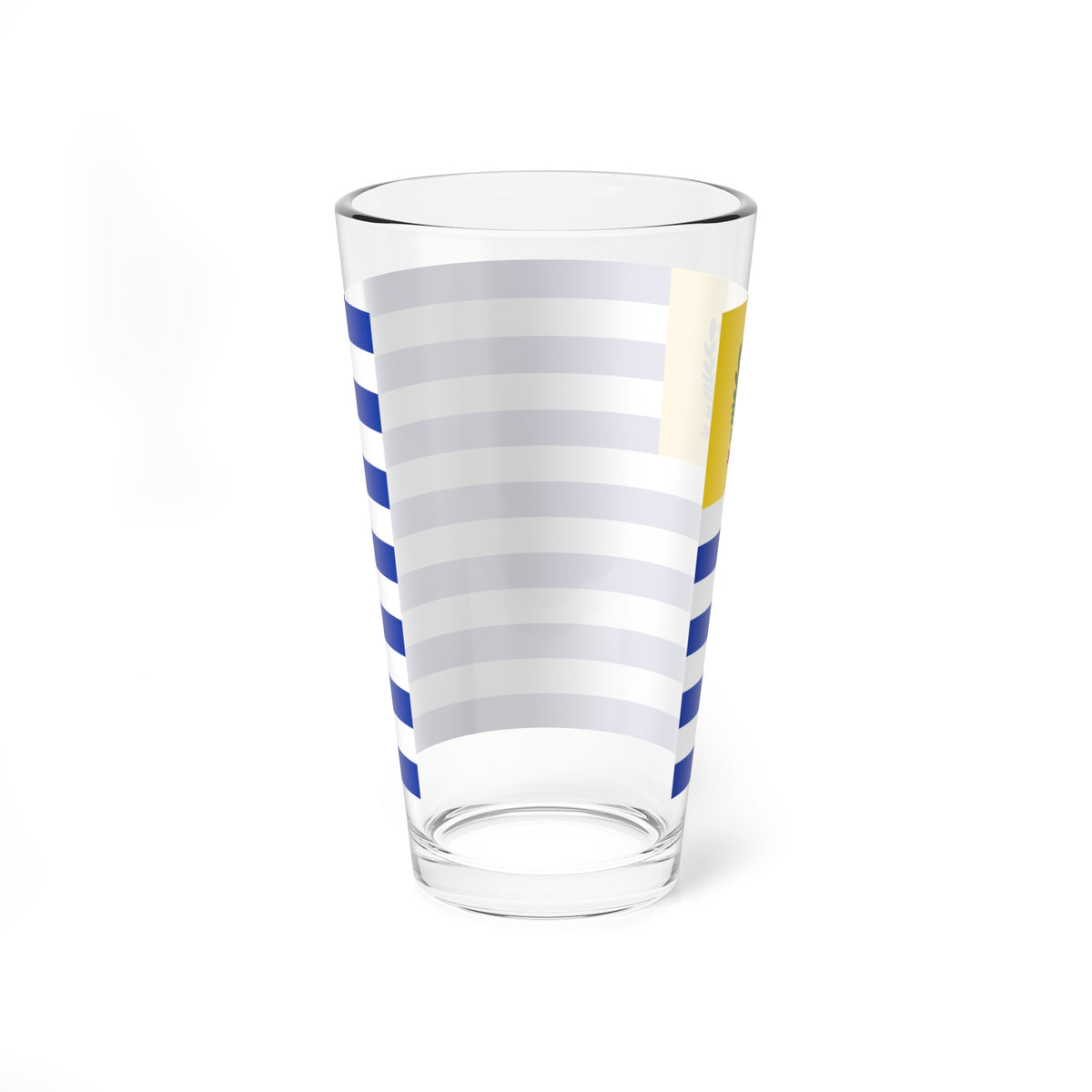 Bandera del Municipio Simon Rodriguez (Venezuela) Pint Glass 16oz