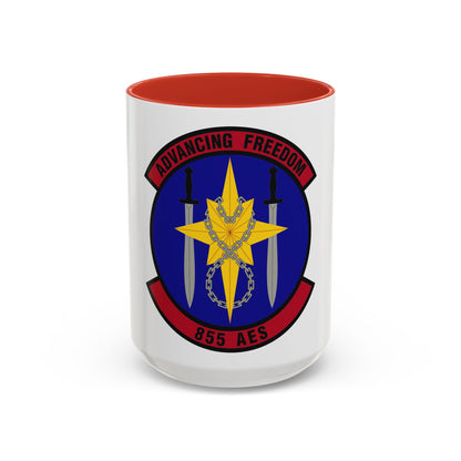 855th Air Expeditionary Squadron (U.S. Air Force) Accent Coffee Mug