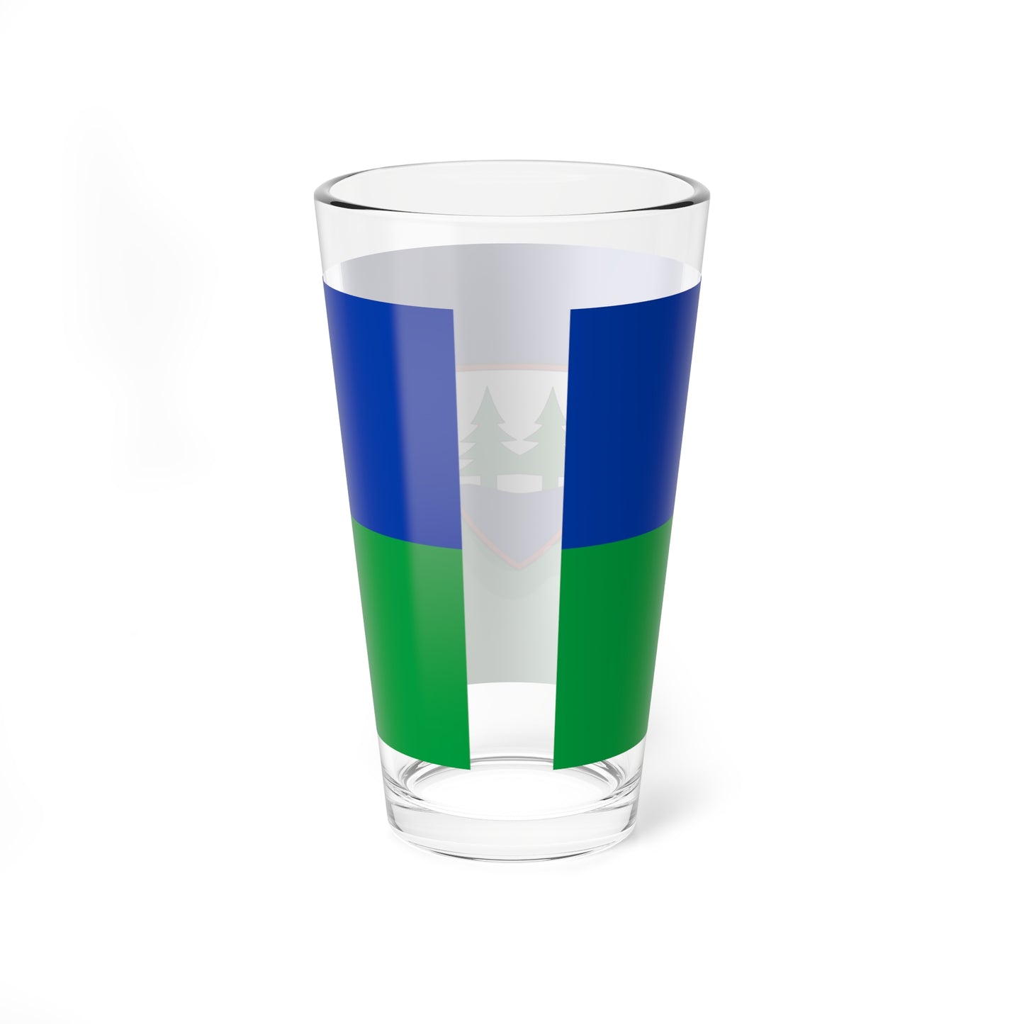 Flag of Balatonfenyves (Hungary) Pint Glass 16oz