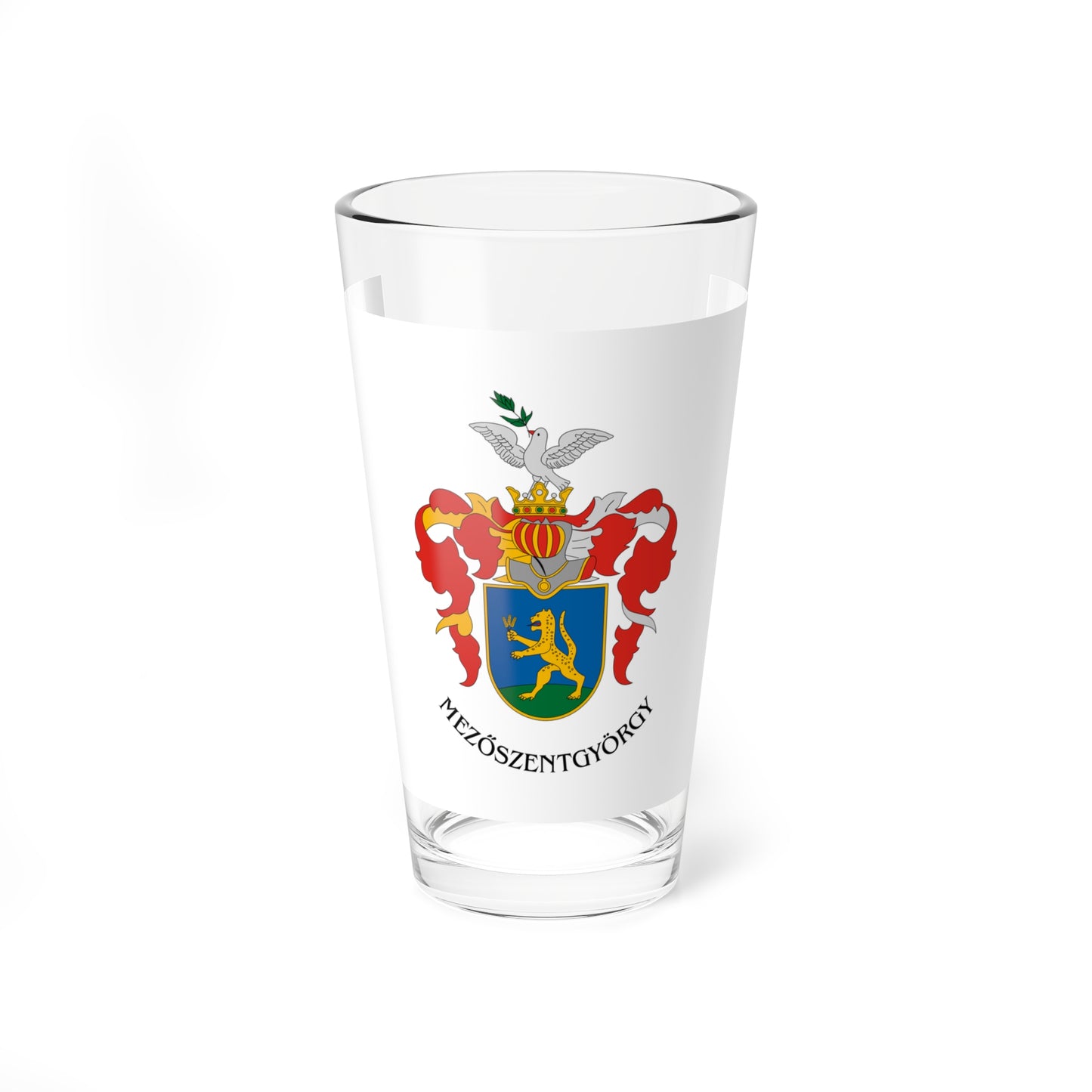 Flag of Mezoszentgyorgy (Hungary) Pint Glass 16oz