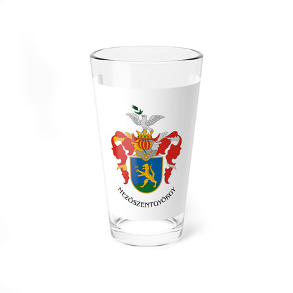 Flag of Mezoszentgyorgy (Hungary) Pint Glass 16oz