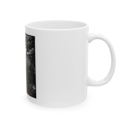 Savannah, Georgia. Bridge Over Stream (U.S. Civil War) White Coffee Mug