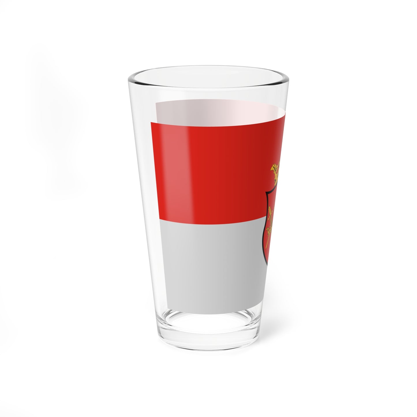 Flag of Ivanc (Hungary) Pint Glass 16oz