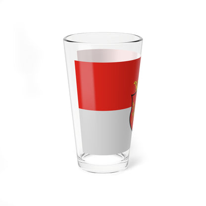 Flag of Ivanc (Hungary) Pint Glass 16oz