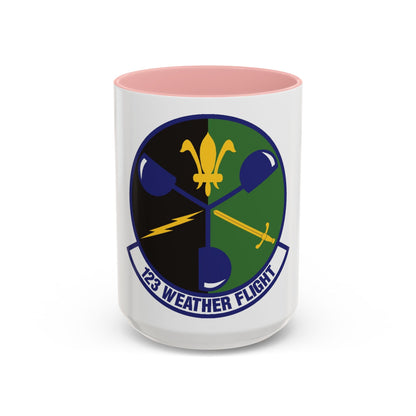 123d Weather Flight (U.S. Air Force) Accent Coffee Mug
