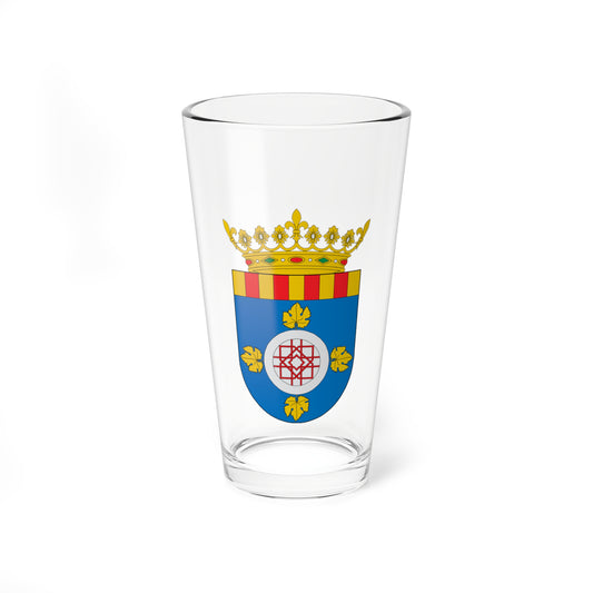 Comarca del Campo de Cariñena (Spain) (Coat of Arms) Pint Glass 16oz