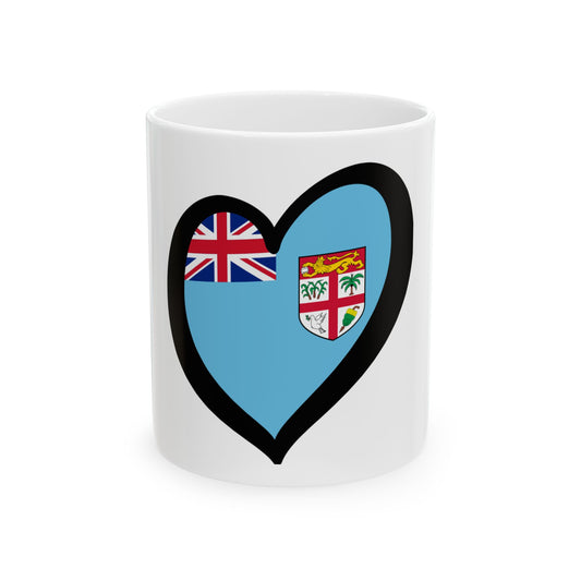 EuroFiyi (Fiji) White Coffee Mug