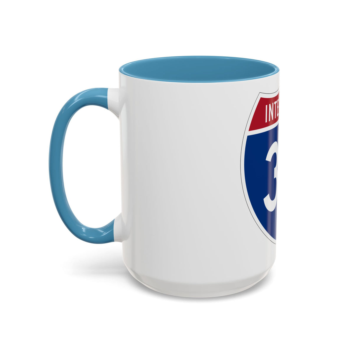 Interstate 35 (U.S. Highways) Accent Coffee Mug