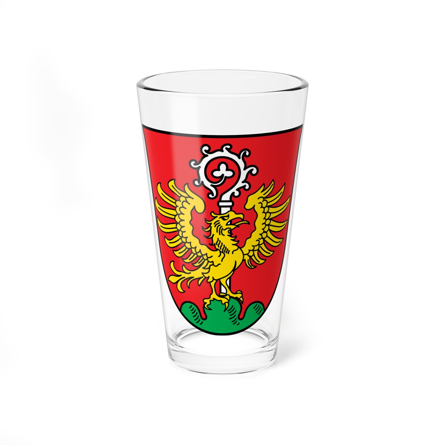 DEU Arberg COA (Germany) (Coat of Arms) Pint Glass 16oz