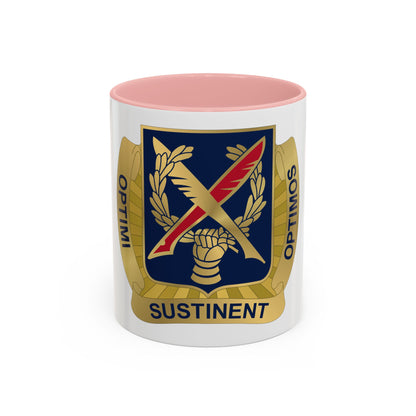 502 Personnel Services Battalion (U.S. Army) Accent Coffee Mug