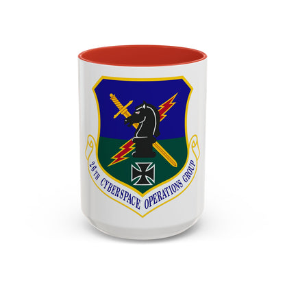 26th Cyberspace Operations Group (U.S. Air Force) Accent Coffee Mug