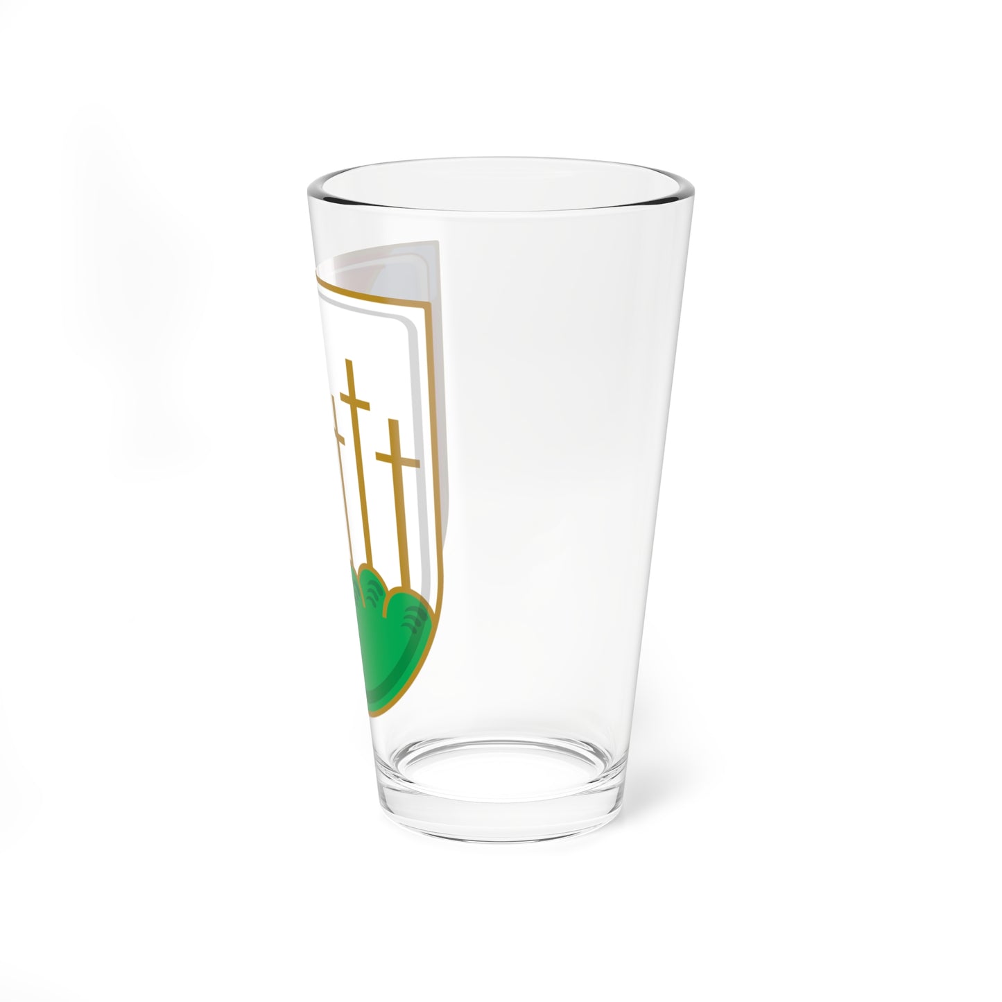 DEU Achsheim Langweid am Lech COA (Germany) (Coat of Arms) Pint Glass 16oz