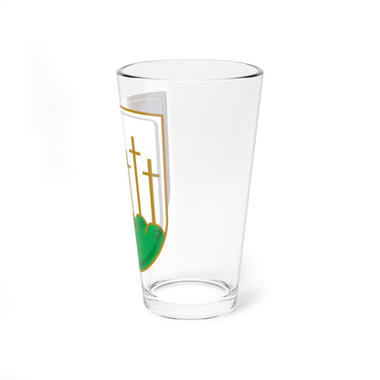 DEU Achsheim Langweid am Lech COA (Germany) (Coat of Arms) Pint Glass 16oz