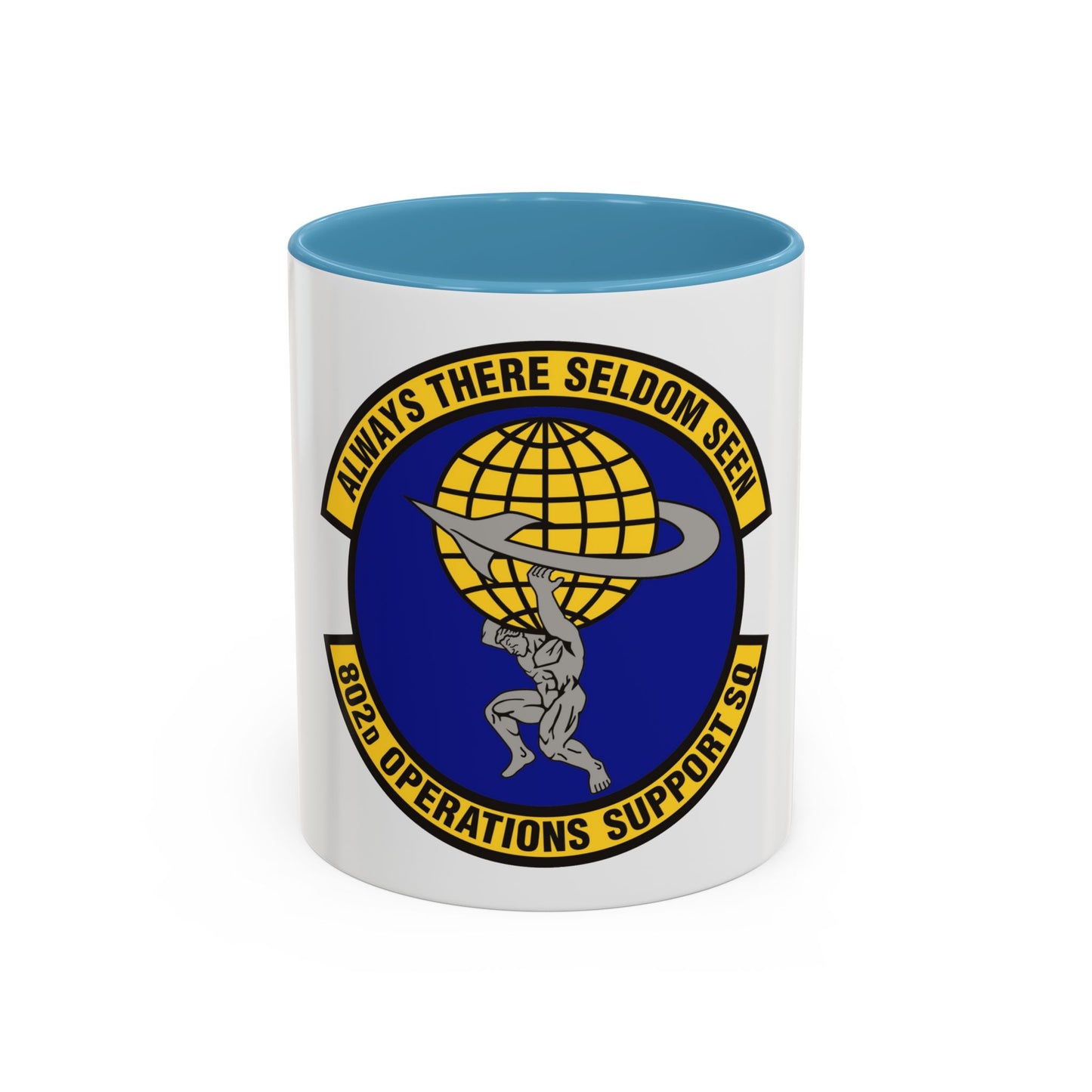 802d Operations Support Squadron (U.S. Air Force) Accent Coffee Mug