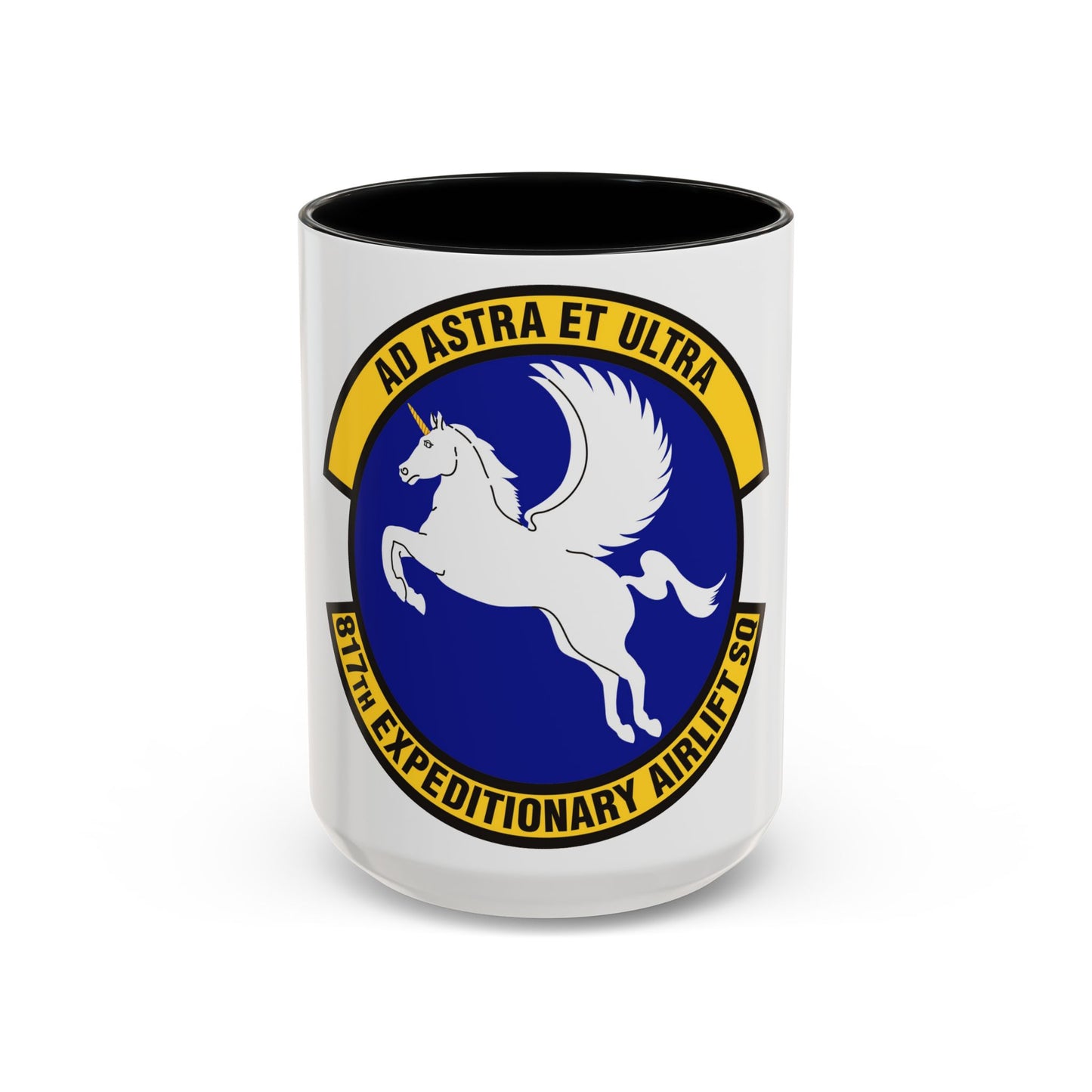 817th Expeditionary Airlift Squadron (U.S. Air Force) Accent Coffee Mug